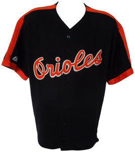 Baltimore Orioles Black Majestic Cooperstown CollectionX-Large  Jersey Sports Integrity