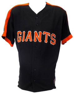 San Francisco Giants Black Majestic Cooperstown Collection XL Baseball Jersey Sports Integrity
