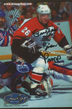 Brian Propp Signed 4x6 Philadelphia Flyers Postcard SI