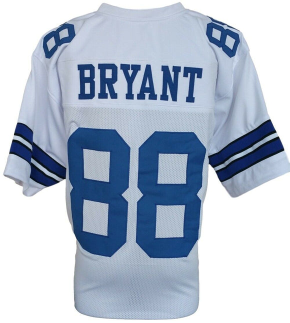Dez Bryant Custom White Pro-Style Football Jersey Sports Integrity