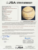 Babe Ruth Lou Gehrig Mantle Signed 1928 Yankees Team Signed AL Baseball JSA LOA