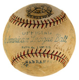 Babe Ruth Lou Gehrig Mantle Signed 1928 Yankees Team Signed AL Baseball JSA LOA