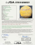 Babe Ruth Lou Gehrig Signed 1934 Yankees Team Signed AL Baseball JSA LOA