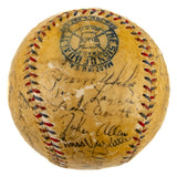 Babe Ruth Lou Gehrig Signed 1934 Yankees Team Signed AL Baseball JSA LOA