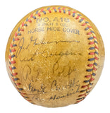 1937 NY Yankees Signed Official League Baseball Gehrig & 21 Others JSA Z28783
