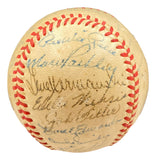 1949 Brooklyn Dodgers (28) Signed NL Baseball Jackie Robinson & More BAS Sports Integrity