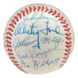 1953 New York Yankees (16) Multi Signed AL Baseball Mantle & More BAS AD56557 - Sports Integrity