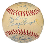 1955-56 Yankees (21) Signed Official AL Baseball Martin Berra & More PSA+BAS LOA