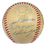 1955-56 Yankees (21) Signed Official AL Baseball Martin Berra & More PSA+BAS LOA