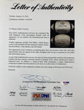AS-IS 1966 Baltimore Colts 48 Team Signed Spalding Football PSA/DNA LOA Sports Integrity