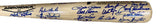 1980 Philadelphia Phillies (33) Team Signed Rawlings Adirondack Bat BAS LOA - Sports Integrity