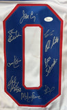 1980 USA Hockey (9) Signed White Miracle On Ice Hockey Jersey JSA WP95266
