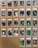 1981 Donruss PGA Golf Complete Set PSA/DNA NM-8 Trading Cards Jack Nicklaus RC