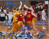 1986 Hoosiers Cast Signed 8x10 Photo BAS LOA AB84199 Sports Integrity