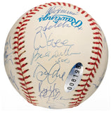 1998 Yankees (26) Team Signed AL Baseball Jeter Rivera Posada & More Steiner