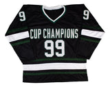 1999 Dallas Stars Team (13) Signed Black Champions Hockey Jersey BAS