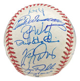 2002 Philadelphia Phillies (24) Signed Official MLB Baseball Rollins +23 JSA LOA
