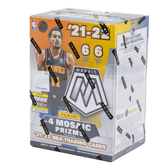 2021-22 Panini Mosaic NBA Basketball Blaster Box Sports Integrity