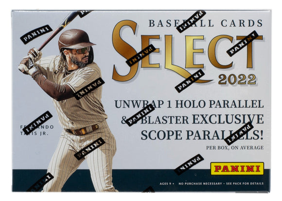 2022 Panini Select Baseball Card MLB Blaster Box