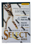 2022 Panini Select Baseball Card MLB Blaster Box