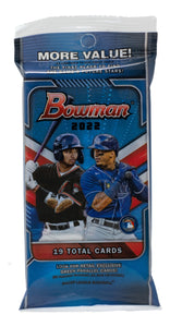 2022 Topps Bowman MLB Baseball Card Hanger Pack Sports Integrity