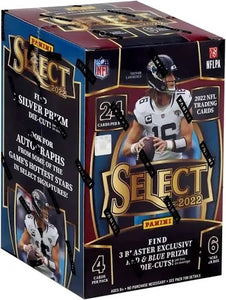 2022 Panini Select NFL Trading Card Blaster Box