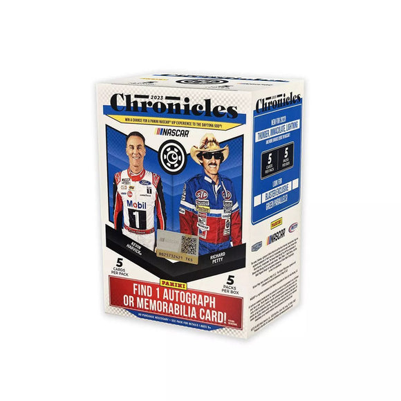 2023 Panini Chronicles NASCAR Racing Trading Card Blaster Box
