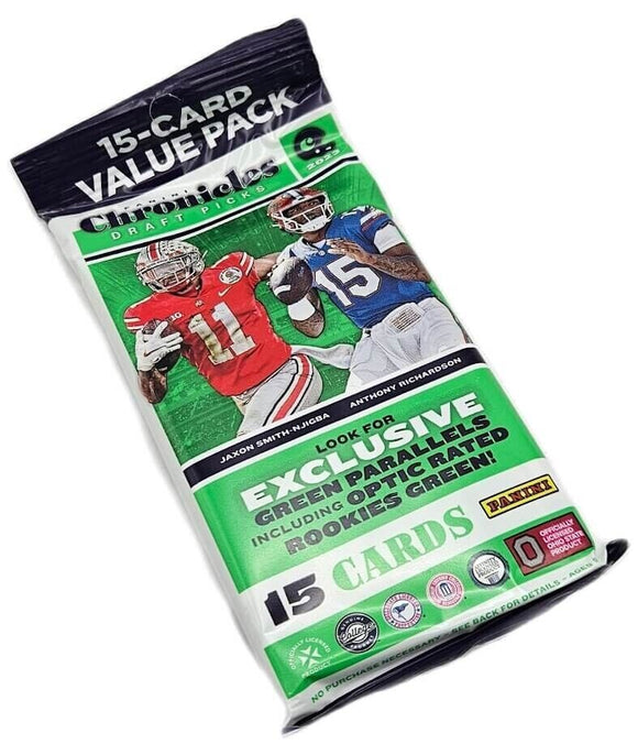 2023 Panini Chronicles NFL Football 15 Card Value Pack Sports Integrity