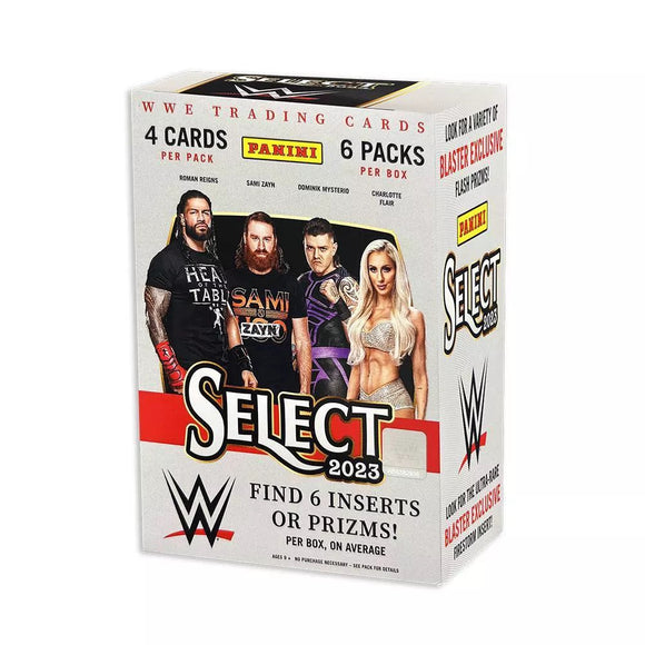 2023 Panini WWE Select Wrestling Trading Card Blaster Box Sports Integrity