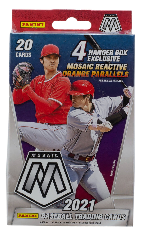 2021 Panini Mosaic Baseball Card Hanger Box Sports Integrity