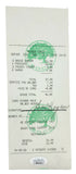 A Ben Hogan signed Shady Oaks Country Club Restaurant check (JSA DD43710) from Sports Integrity, showing a $41.74 total for items like breaded shrimp, frozen yogurt, and sake, with green stamps on the printed receipt.