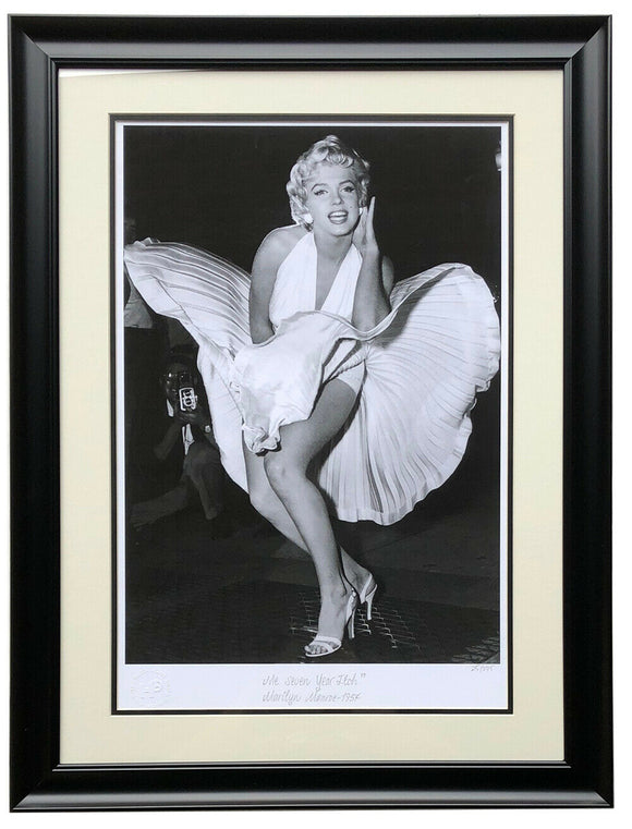 Marilyn Monroe Framed 16x23 The Seven Year Itch Hulton Archive Giclee Sports Integrity