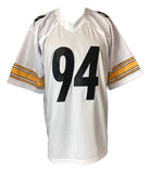 Lawrence Timmons Pittsburgh Signed White Football Jersey JSA Hologram - Sports Integrity