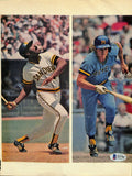 Robin Yount Signed Milwaukee Brewers Magazine Page BAS S37786 Sports Integrity