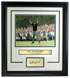 Phil Mickelson Framed 8x10 Golf Photo w/Laser Engraved Signature