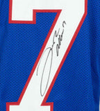 Josh Allen NFL 24 MVP Buffalo Signed Blue Football Jersey BAS ITP