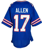 Josh Allen NFL 24 MVP Buffalo Signed Blue Football Jersey BAS ITP