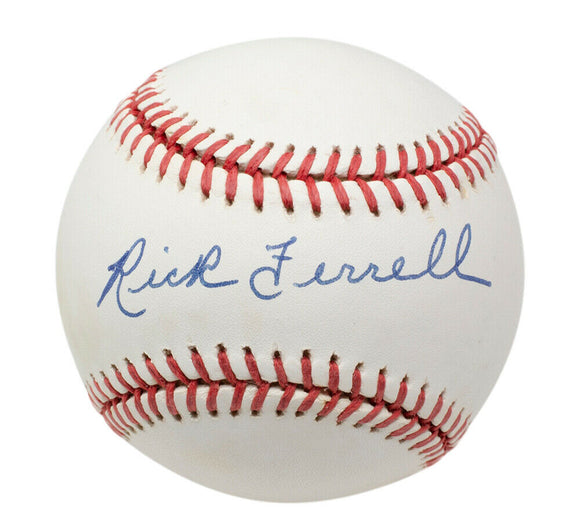 Rick Ferrell Signed Boston Red Sox American League Baseball BAS Sports Integrity