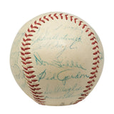 1955 New York Giants Multi Signed NL Baseball Irvin Mays+23 BAS LOA A90039 Sports Integrity