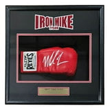 Mike Tyson Signed Red Right Hand Cleto Reyes Boxing Glove Shadowbox JSA