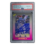 Ken Griffey Jr Signed 1989 Classic Baseball #193 Rookie Card PSA/DNA Gem MT 10