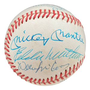500 Home Run Club (12) Signed AL Baseball Mantle Mays Aaron & More JSA Z06901 Sports Integrity