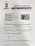 Golf Greats Signed First Day Cover Arnold Palmer Jack Nicklaus & More BAS LOA - Sports Integrity