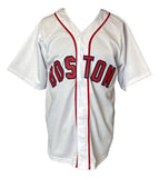 Kevin Youkilis Boston Signed White Baseball Jersey BAS