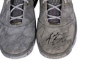 A pair of Kobe Bryant Lakers Signed Nike Zoom Kobe II Prelude Shoes by Sports Integrity, featuring a black autograph on the right toe box, displayed against a white background.