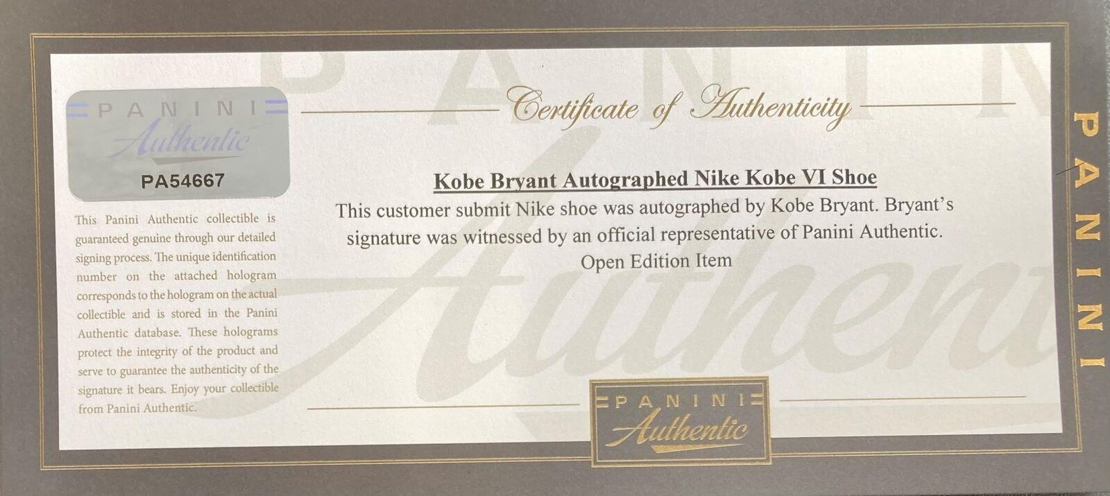 7.5 Nike Kobe bryant grinches goat certificate of authenticity Authentic vs Fake Kobe Basketball Sneakers Comparison | TikTok main image 3