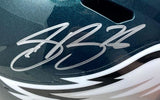 Saquon Barkley Signed Philadelphia Eagles Full Size Replica Speed Helmet BAS ITP