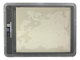 A Sports Integrity Ted Williams signed 8x10 Red Sox photo with Mickey Mantle, graded PSA Mint 9, is securely slabbed in a rectangular clear plastic case with authentication labels and centered within the protective display.