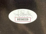 Sports Integrity Brandon Graham Signed 11x14 Philadelphia Eagles SB52 Trophy Photo JSA, featuring an oval sticker with the code WB540339 in black on white, faded ISA letters, and an illegible signature above the text.
