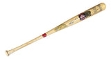 The Sports Integrity Mike Schmidt Phillies Signed Cooperstown Bat #435 BAS features a printed autograph, vibrant graphics, and an image of Mike Schmidt in a red cap near the barrel.